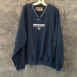 Nike Men’s XL Gonzaga Basketball Nylon Pullover